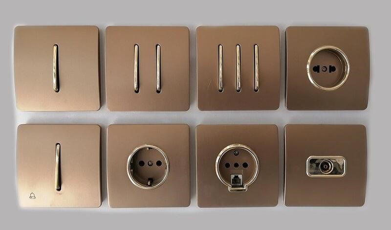 بهترین رنگ کلید و پریز